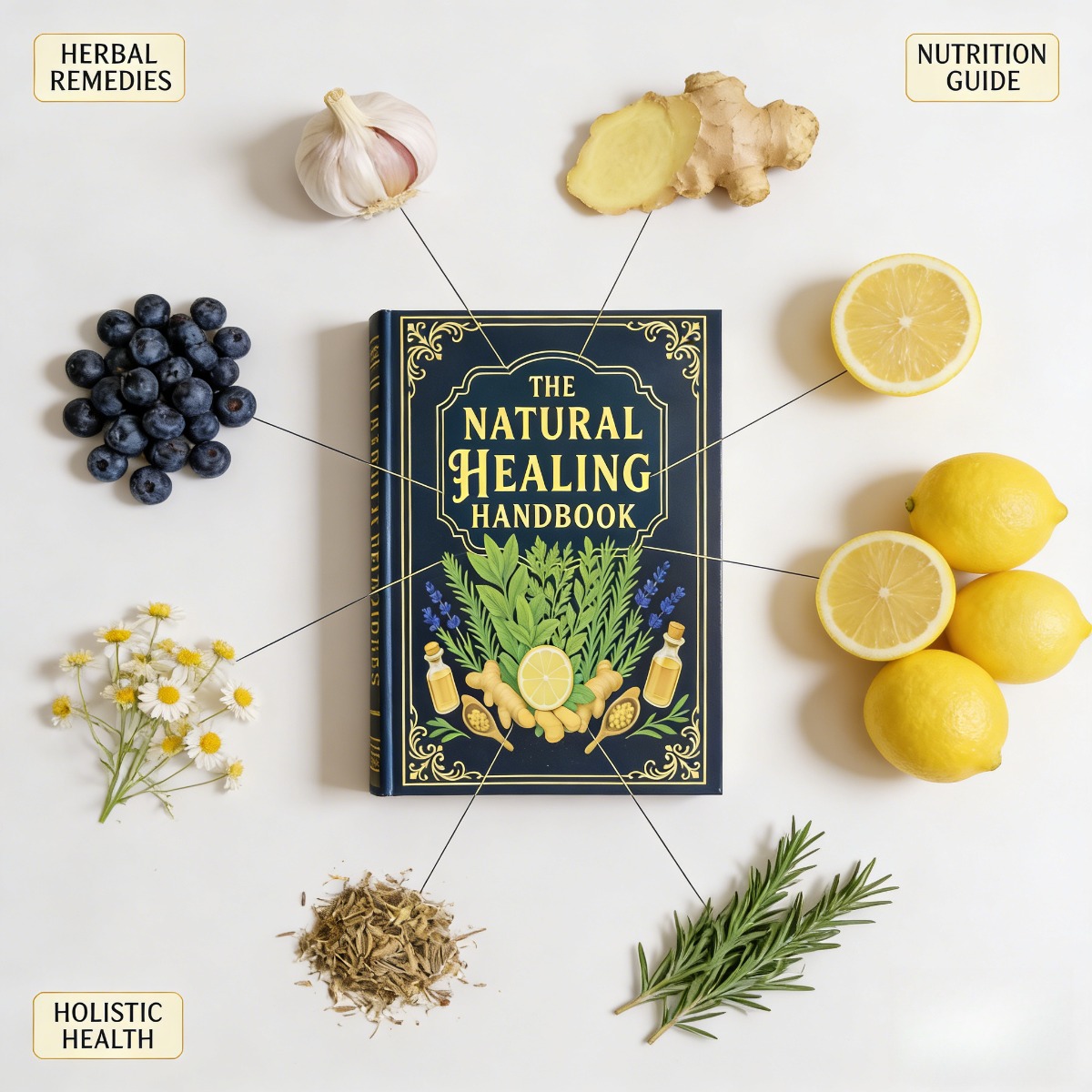 The Natural Healing Handbook E - đánh giá và giá Herbal Wellness Healthcare