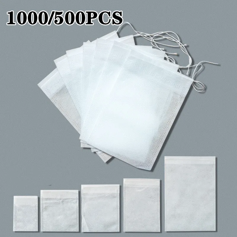 1000-100Pcs Disposable Teabags - đánh giá và giá Herbal Wellness Products