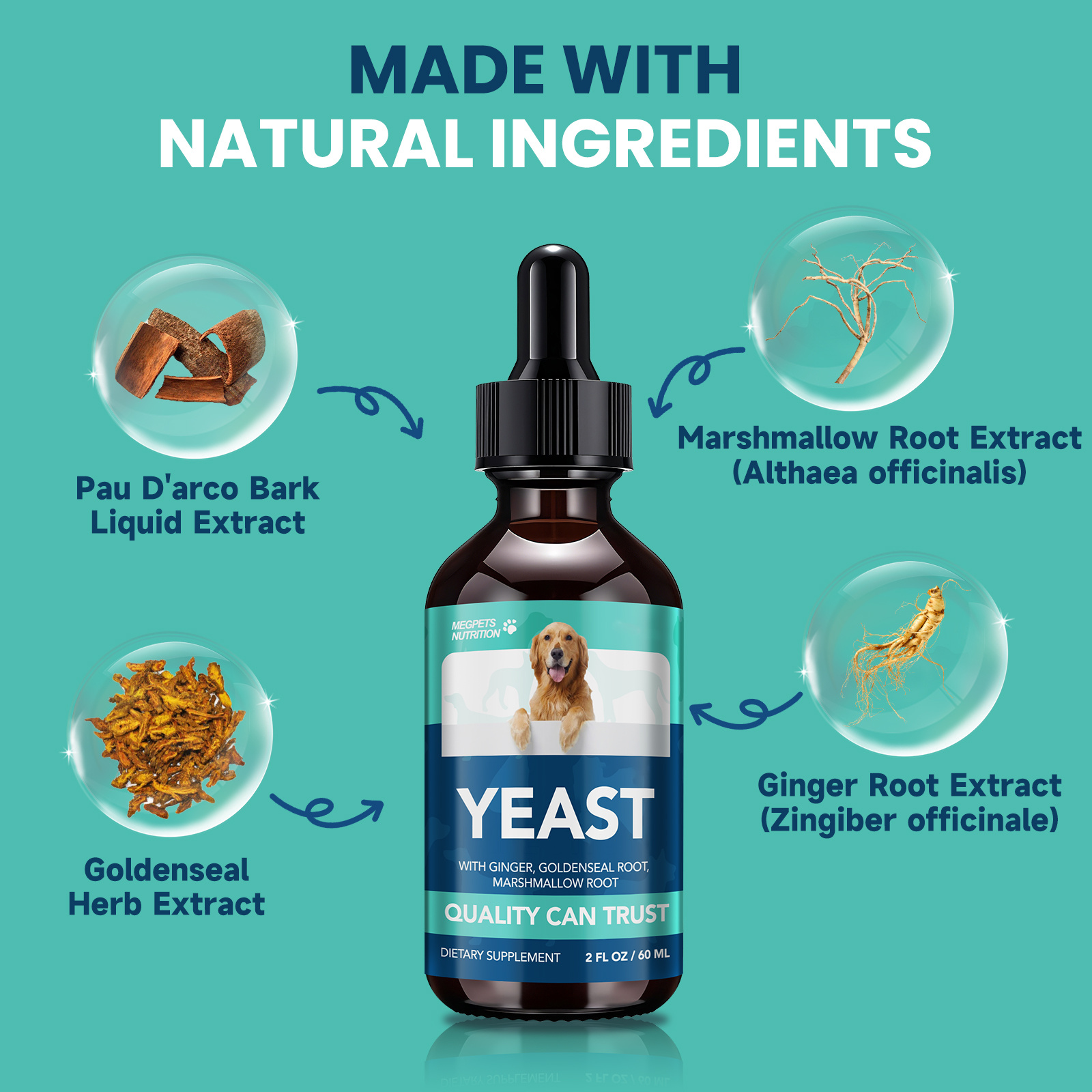 (5 PACK) Yeast Probiotic Drops - đánh giá và giá Wellness Herbal Infusion