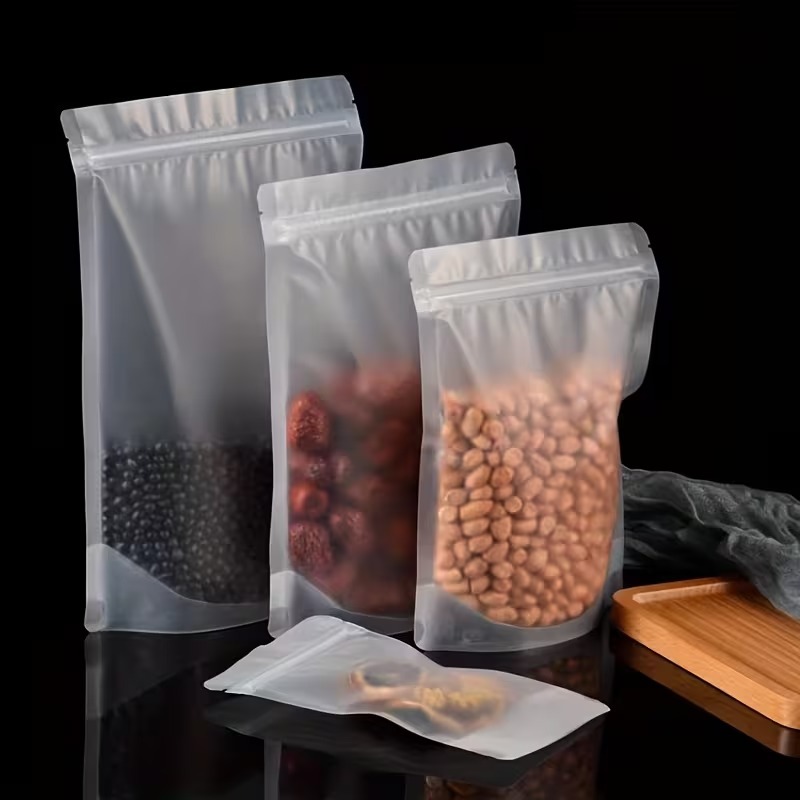 Frosted Clear Ziplock Bag Food - đánh giá và giá Herbal Wellness Products