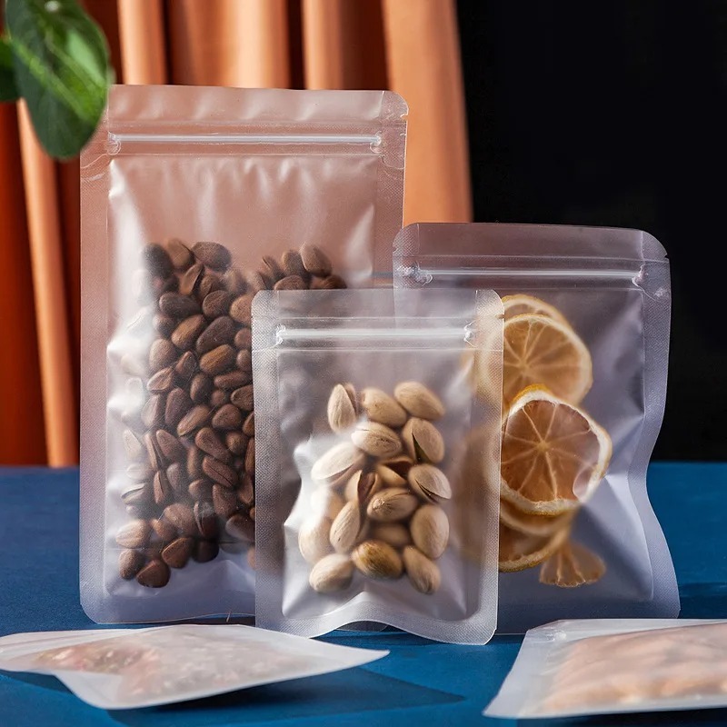 Frosted Clear Ziplock Bag Food - đánh giá và giá Herbal Wellness Products