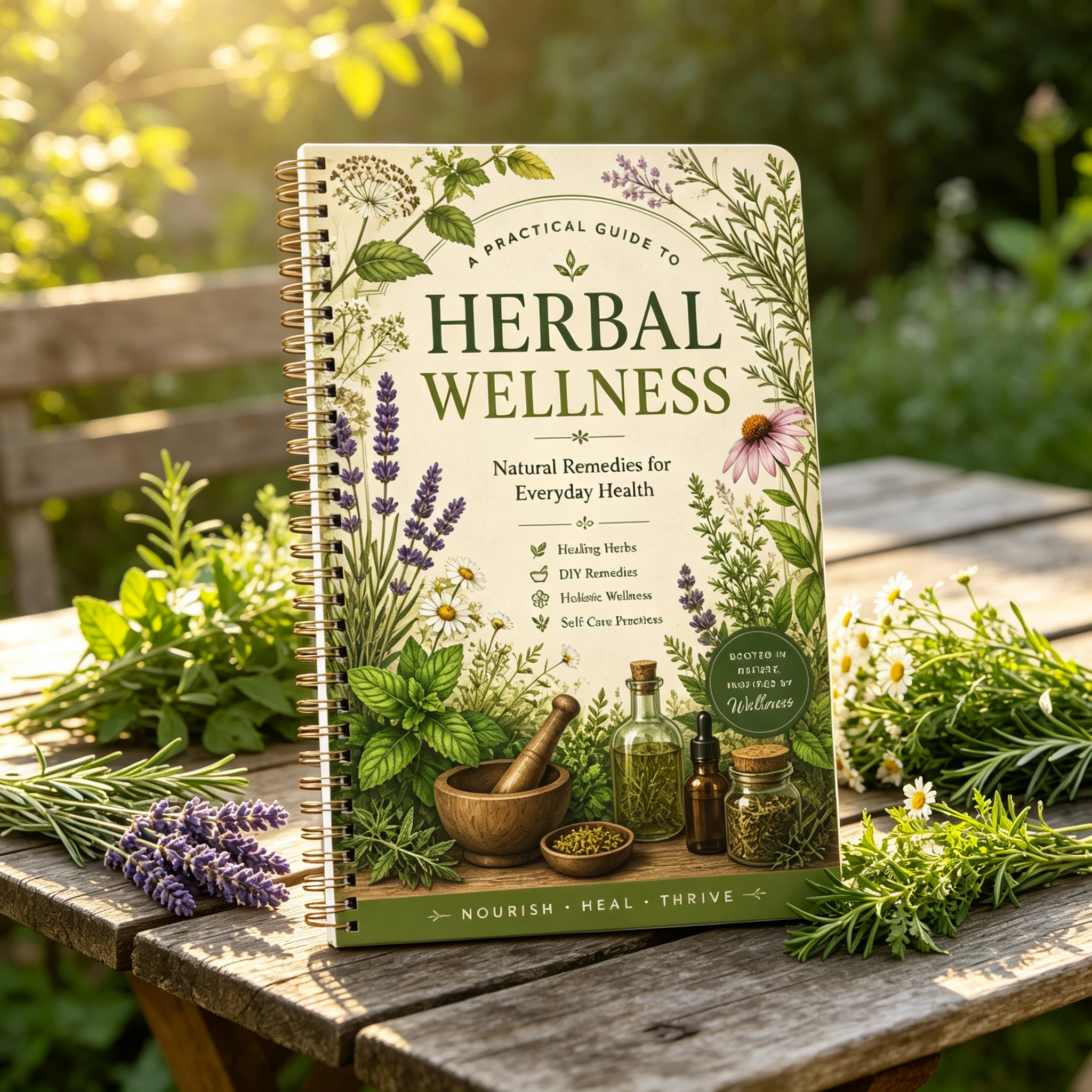 Herbal Remedies Journal A5 Spi - đánh giá và giá Herbal Wellness Healthcare