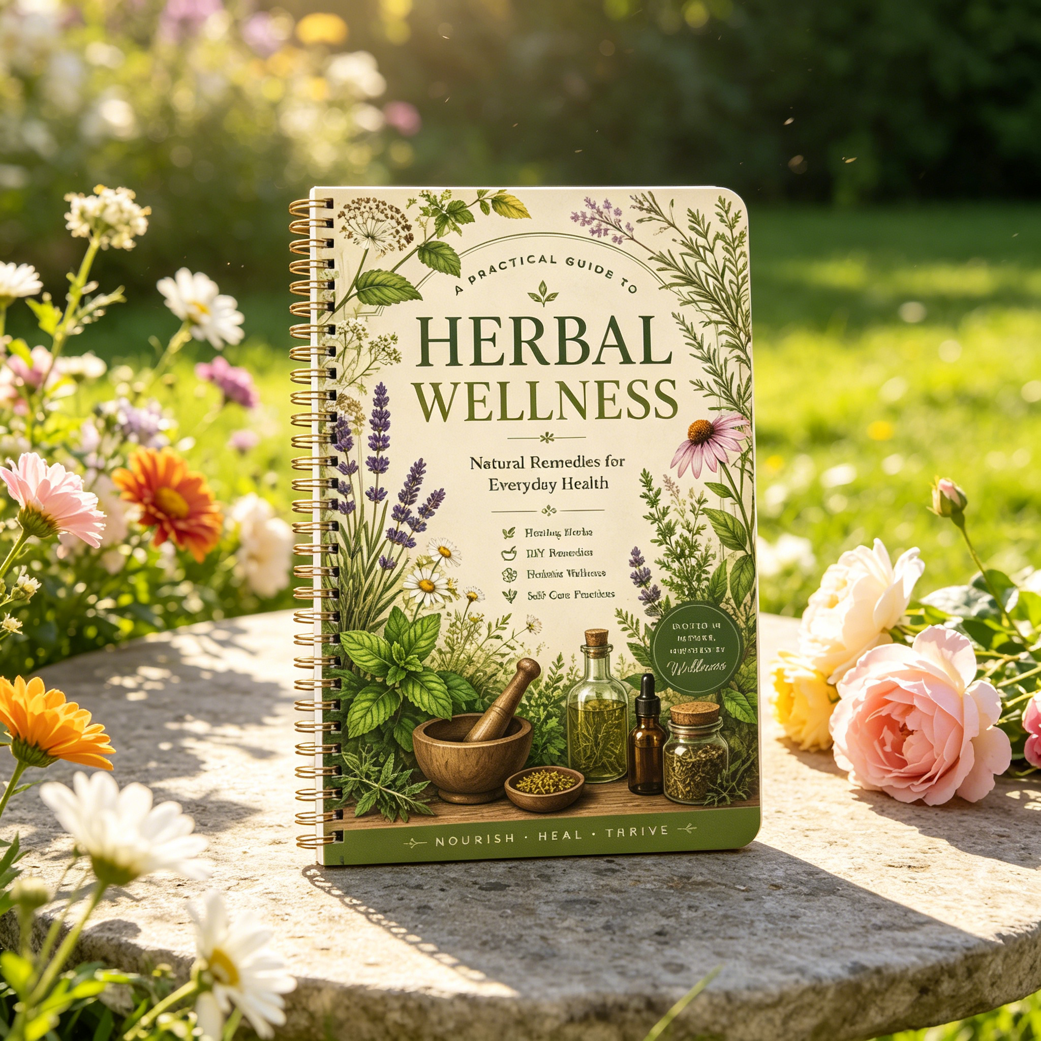 Herbal Remedies Journal A5 Spi - đánh giá và giá Herbal Wellness Healthcare